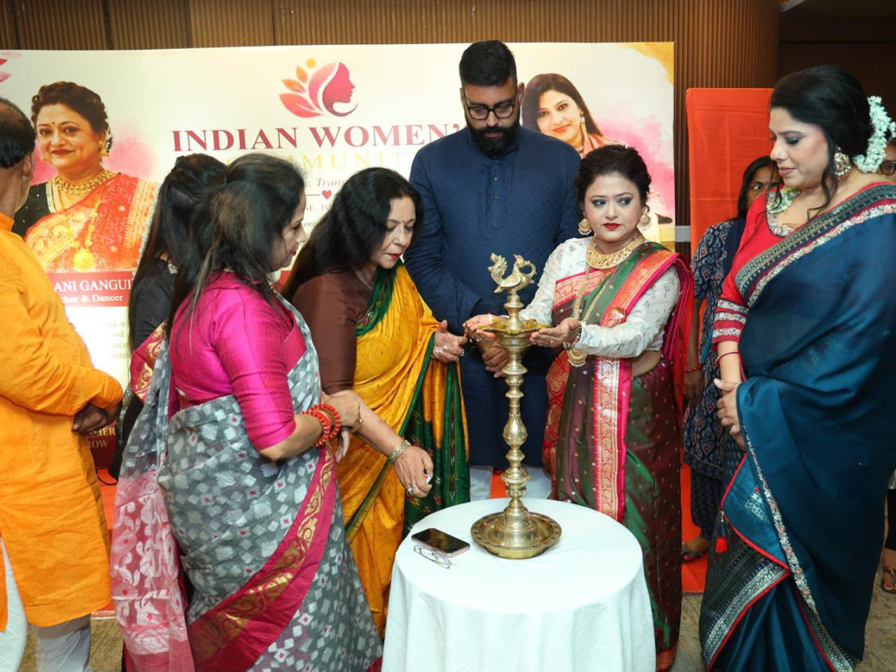 भारतीय महिला समुदाय (Indian Women Community – IWC) के शुभारंभ समारोह में गरिमामयी सहभागिता